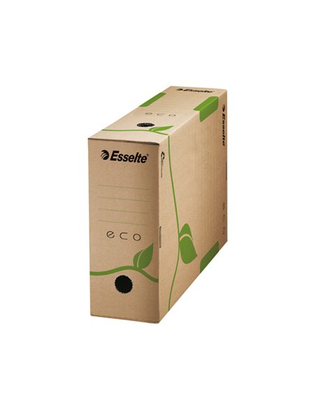 Scatola archivio ECOBOX dorso 100mm 327x233mm ESSELTE 623917 ESSELTE SCATOLE ARCHIVIO IN CARTONE
