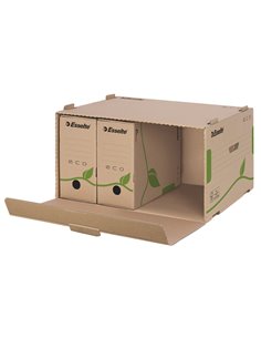 Scatola CONTAINER ECOBOX 340x439x259mm apertura laterale ESSELTE 623919 ESSELTE SCATOLE ARCHIVIO IN CARTONE 2