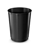 Cestino gettacarte 40Lt nero 133R alta capacitA' Cep 1001330161