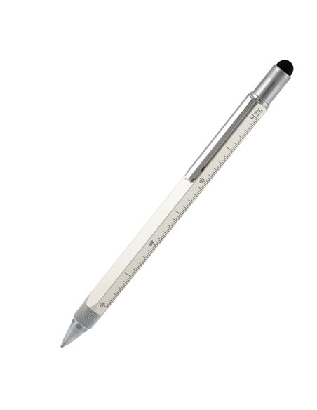 PENNA A SFERA TOOL PEN™ ARGENTO punta M MONTEVERDE J035211 MONTEVERDE SFERE E MULTIFUNZIONE