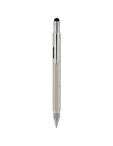 PENNA A SFERA TOOL PEN™ ARGENTO punta M MONTEVERDE J035211 MONTEVERDE SFERE E MULTIFUNZIONE