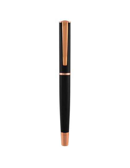 ROLLER IMPRESSA™ NERO-ROSEGOLD punta M MONTEVERDE J029866 MONTEVERDE ROLLER E PORTAMINE
