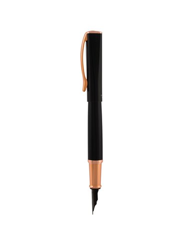 PENNA STILOGRAFICA IMPRESSA™ NERO-ROSEGOLD punta M MONTEVERDE J029860 MONTEVERDE STILOGRAFICHE