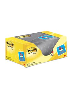 VALUE PACK 16+4 BLOCCO 100fg Post-it® Giallo Canary™ 38x51mm 72GR 653CY-VP20 7100172332 2