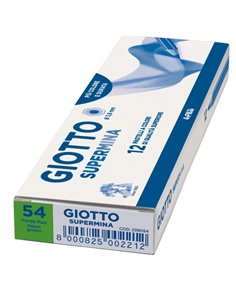 Pastello Giotto Supermina monocolore verde fluo 54 239054 GIOTTO PASTELLI COLORATI 2