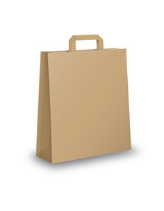 SCATOLA 250 SHOPPERS 36X12X41CM AVANA NEUTRO PIATTINA 001659 Mainetti Bags SHOPPERS E BUSTE IN CARTA