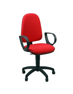 SEDIA OPERATIVA Jusb ROSSO C/BRACC. JUSB/ER