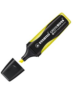 Evidenziatore STABILO® GREEN BOSS® 83recycled GIALLO 6070/24 STABILO COLORE LIQUIDO