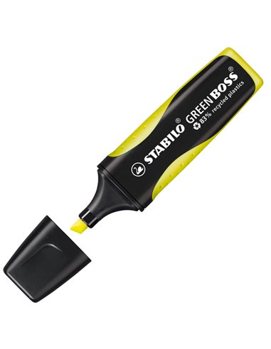 Evidenziatore STABILO® GREEN BOSS® 83recycled GIALLO 6070/24 STABILO COLORE LIQUIDO