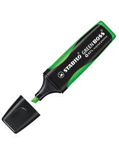 Evidenziatore STABILO® GREEN BOSS® 83recycled VERDE 6070/33 STABILO COLORE LIQUIDO