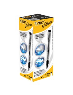 MARCATORI P.TONDA Whiteboard VELLEDA® Liquid Ink Pocket BIC® NERO 902088 BIC PER LAVAGNE CANCELLABILI 2