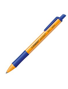 Penna a sfera a scatto POINTBALL® GREEN STABILO 0,5mm blu 6030/41