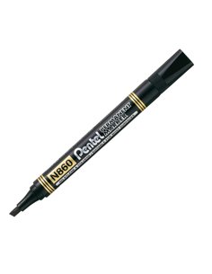 MARCATORE PERMANENTE N860 NERO PUNTA SCALPELLO AMIKO PENTEL N860-AE