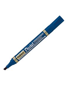 MARCATORE PERMANENTE N860 BLU PUNTA SCALPELLO AMIKO PENTEL N860-CE PENTEL PERMANENTI