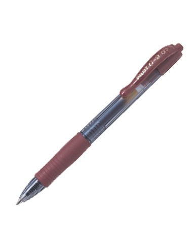 PENNA SFERA GEL SCATTO G-2 CARAMELLO 0.7MM PILOT 001395 PILOT A SCATTO