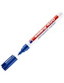 Marcatore permanente EDDING 400 punta conica blu E-400 003