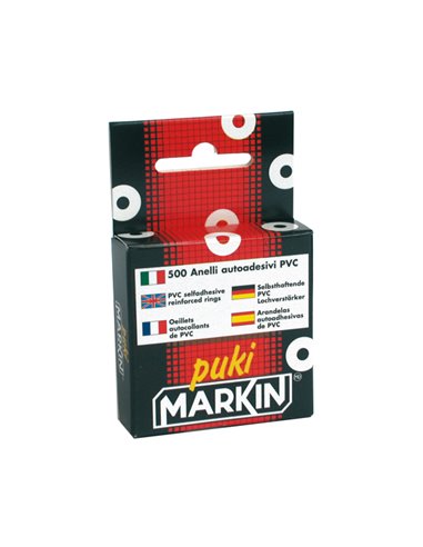 DISPENSER DA 500 SALVABUCHI ADESIVI TRASPARENTE X260PUKIT MARKIN NASTRI ADESIVI SPECIALI (CARTA-TELATO-ECC.)