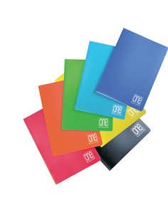 MAXIQUADERNO PPL 210x297mm A4 20fg+1 80gr 1rigo c/margine ONE COLOR BLASETTI 5574
