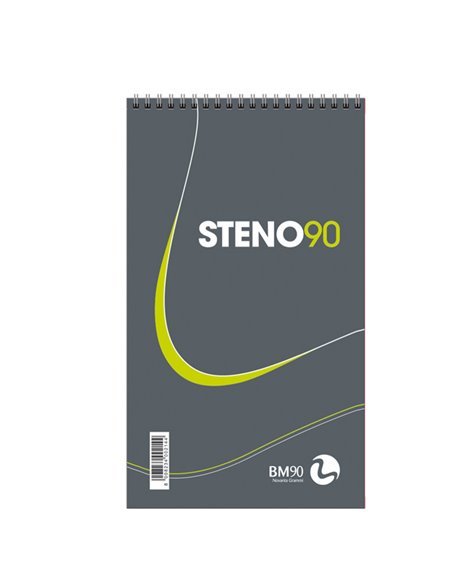 BLOCCO SPIRALATO STENO90 130x225mm 90gr 60fg BM 0100214