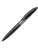 Penna a sfera a scatto SUPRIMO punta media nero SCHNEIDER P135601