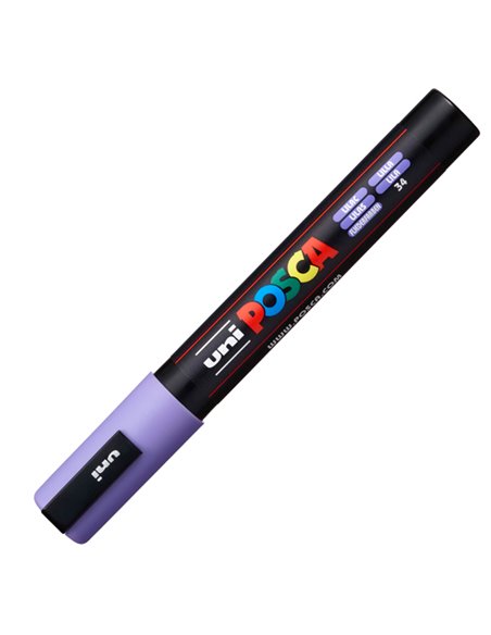 MARCATORE UNI POSCA PC5M LILLA P. MEDIA MPC5ML