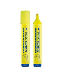 EVIDENZIATORE TRATTO VIDEO GIALLO 830201 TRATTO COLORE LIQUIDO