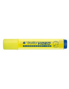 EVIDENZIATORE TRATTO VIDEO GIALLO 830201 TRATTO COLORE LIQUIDO 2