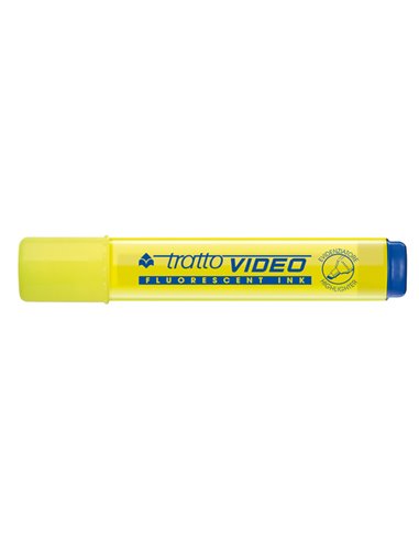 EVIDENZIATORE TRATTO VIDEO GIALLO 830201 TRATTO COLORE LIQUIDO