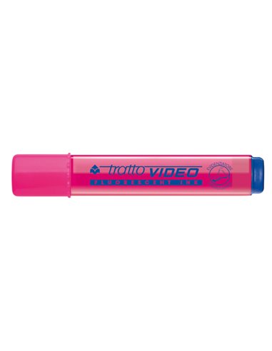 EVIDENZIATORE TRATTO VIDEO FUCSIA 830207 TRATTO COLORE LIQUIDO