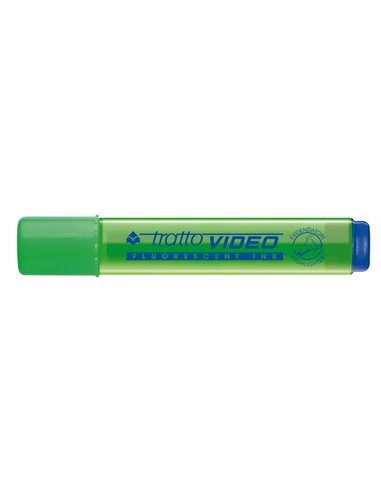 EVIDENZIATORE TRATTO VIDEO VERDE 830202 TRATTO COLORE LIQUIDO