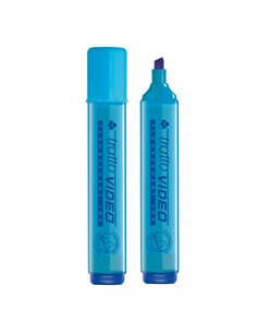 EVIDENZIATORE TRATTO VIDEO AZZURRO 830205 TRATTO COLORE LIQUIDO