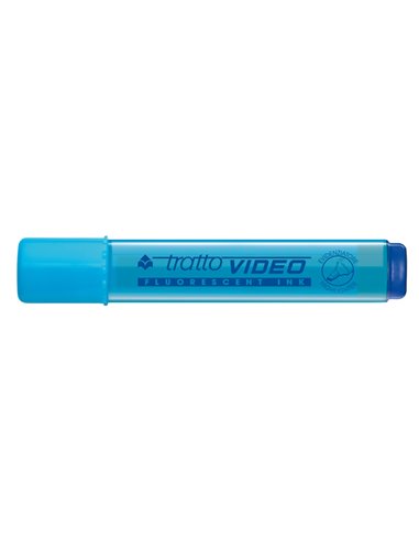 EVIDENZIATORE TRATTO VIDEO AZZURRO 830205 TRATTO COLORE LIQUIDO