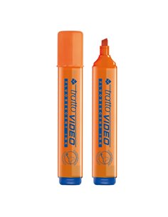 EVIDENZIATORE TRATTO VIDEO ARANCIO 830203 TRATTO COLORE LIQUIDO