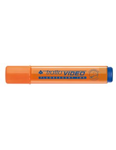 EVIDENZIATORE TRATTO VIDEO ARANCIO 830203 TRATTO COLORE LIQUIDO 2