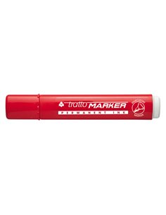 MARCATORE TRATTO MARKER ROSSO P.TONDA 841102 TRATTO PERMANENTI