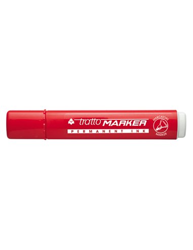 MARCATORE TRATTO MARKER ROSSO P.TONDA 841102 TRATTO PERMANENTI