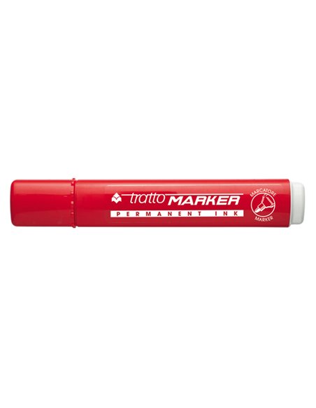 MARCATORE TRATTO MARKER ROSSO P.TONDA 841102 TRATTO PERMANENTI