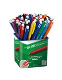Barattolo 50 penna sfera cancellabile CANCELLIK 1,0mm col. assortiti TRATTO 826500
