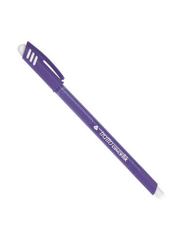 Barattolo 50 penna sfera cancellabile CANCELLIK 1,0mm col. assortiti TRATTO 826500