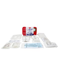 ASTUCCIO PRONTO SOCCORSO DA AUTO SoftKit DIN 13164-2022 CPS685N PVS VALIGETTE PRONTO SOCCORSO E DISPOSITIVI SALVAVITA