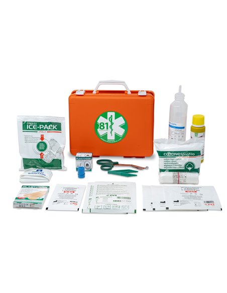 VALIGETTA P. SOCCORSO ARANCIO MEDIC 1 fino a 2 persone CPS513 PVS VALIGETTE PRONTO SOCCORSO E DISPOSITIVI SALVAVITA