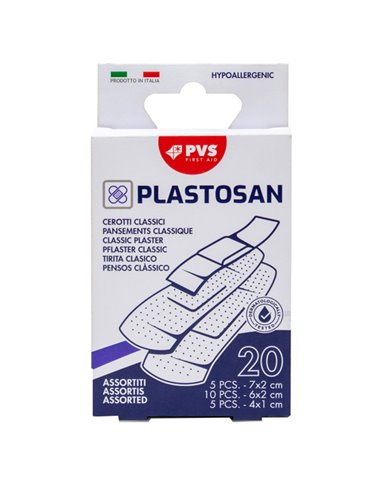 Scatola 20 CEROTTI CLASSICI ASSORTITI CER157 PVS PARAFARMACEUTICA