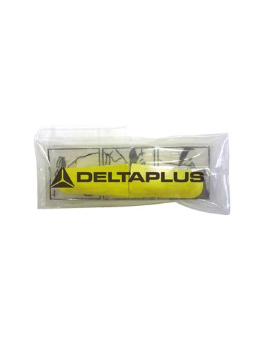 Dispenser 200 PAIA di TAPPI AURICOLARI MONOUSO CONIC2VRO200 DELTAPLUS DPI PER TESTA E UDITO