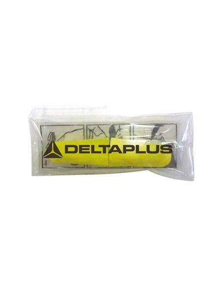 Dispenser 200 PAIA di TAPPI AURICOLARI MONOUSO CONIC2VRO200 DELTAPLUS DPI PER TESTA E UDITO