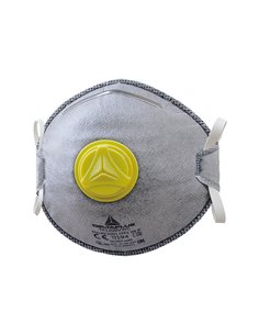 Scatola 10 MASCHERINE FILTRANTI FFP2 con valvola vapori organici M1200VWC DELTAPLUS DPI PER LE VIE RESPIRATORIE
