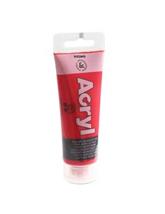 Colore Acryl fine tubo da 75ml rosso carminio 310 Primo 420TA75310 PRIMO TEMPERE