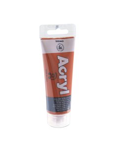 Colore Acryl fine tubo da 75ml siena bruciata 730 Primo 420TA75730 PRIMO TEMPERE