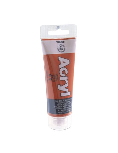 Colore Acryl fine tubo da 75ml siena bruciata 730 Primo 420TA75730 PRIMO TEMPERE