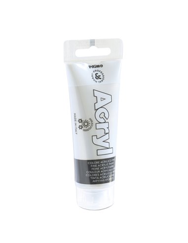 Colore Acryl fine tubo da 75ml argento 910 Primo 420TA75910N PRIMO TEMPERE