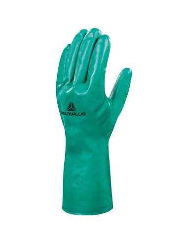 GUANTO DA LAVORO INDUSTRIALE Nitrex 801 Tg.10 in NITRILE VE801VE10 DELTAPLUS GUANTI DI PROTEZIONE